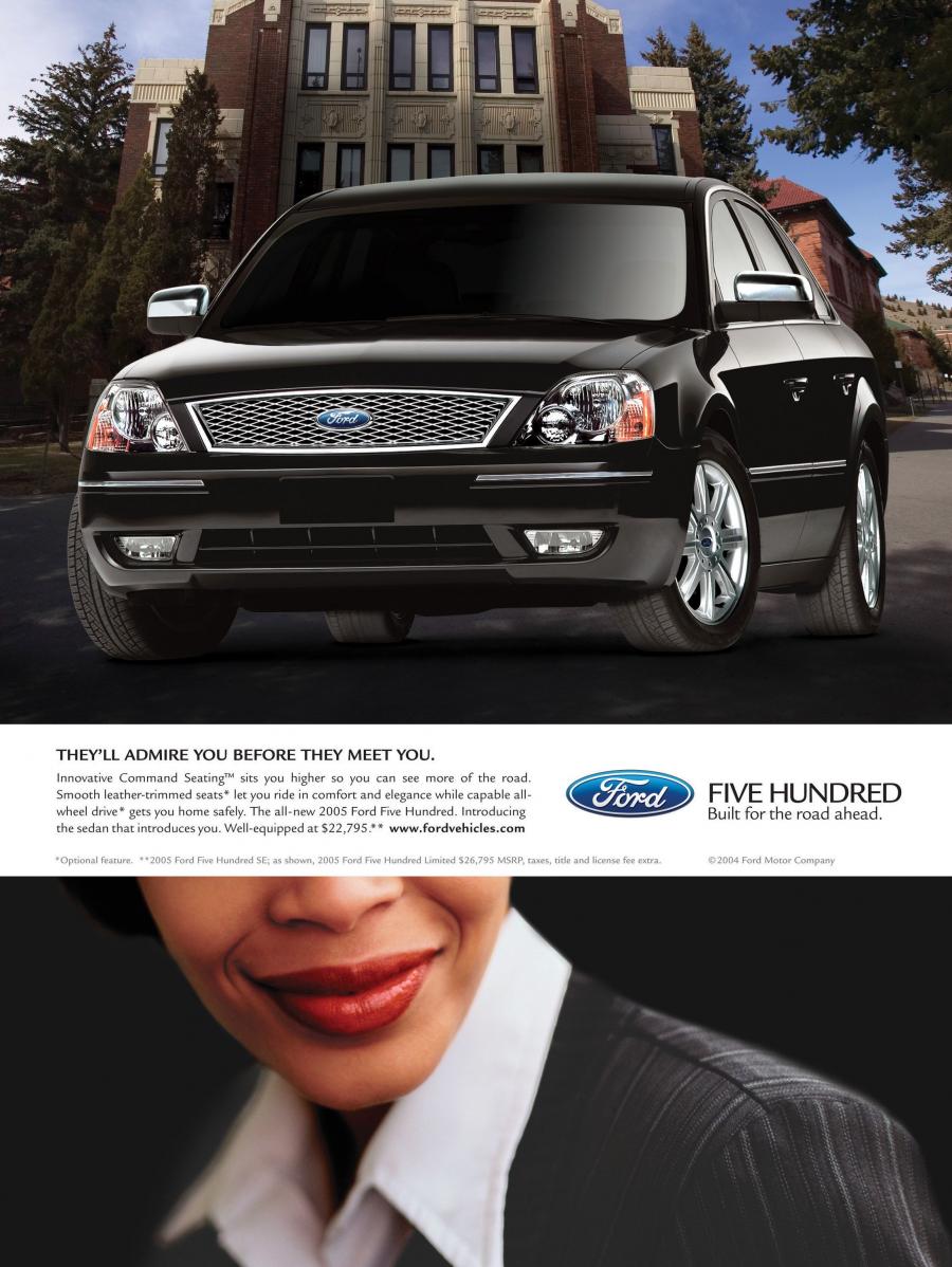  Ford Five Hundred 2005 года  (фото 98 из 99)